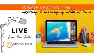 Summer Creative Time: Chalk Pastel Sea Turtle