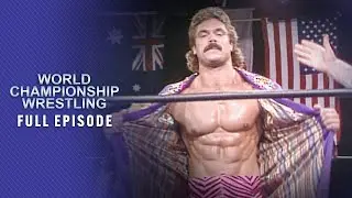 FULL EPISODE: “Ravishing” Rick Rude impresses; Fernandez betrays Valiant: WCW, Oct. 11, 1986