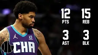 Nick Richards Highlights | Hornets vs. Nuggets | 23rd Dec 2023