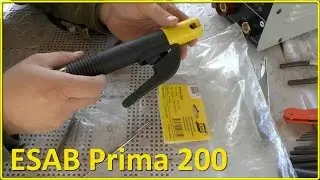Electrode holder ESAB PRIMA 200, connection..