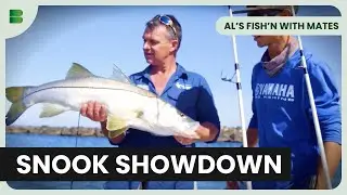 Snook vs. Aussie! | AI's Fish'n With Mates