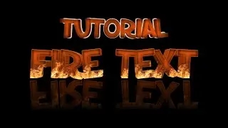 tutórial fire text pixellab