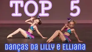 Top 5 duetos da Lilliana e da Elliana || Dance moms