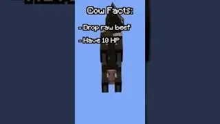 Minecraft Cow Facts!
