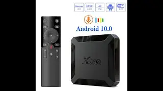 X96Q TV Box Android 10.0 2GB RAM 16GB Smart TV Box Allwinner H313 Quad Core Support 4K Netflix