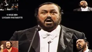 LUCIANO PAVAROTTI PERFORMING O SOLE MIO – COMPOSED BY EDUARDO DI CAPUA AND ALFREDO MAZZUCCHI