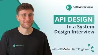 API Design in System Design Interviews w/ Meta Staff Engineer