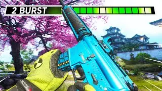 The *2 BURST* M16 is BROKEN on ASHIKA ISLAND (BEST M16 CLASS WARZONE 2)