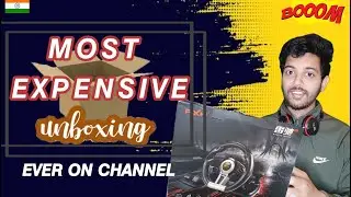 UNBOXING-PXN VIII PRO RACING WHEEL | MOST EXPENSIVE UNBOXING | EVER ON CHANNEL | ETS2
