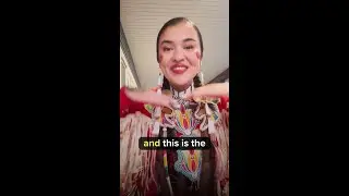 this regalia look by is so stunning...happy International Day of the World's Indigenous Peoples!