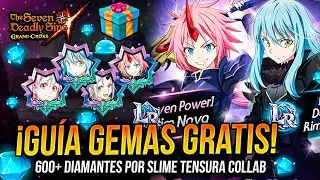 ¡NUEVO! GUÍA DIAMANTES *600+💎GRATIS* CONSIGUE SLIME COLLAB! 🙂 | Seven Deadly Sins: Grand Cross