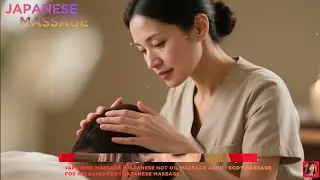 Japanese Massage | Japanese Hot Oil Massage ASMR | Body Massage for Relaxing Foot japanese massage