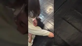Triangle choke from mount 📢💪🥋 Zeke (kids BJJ 9yrs old)