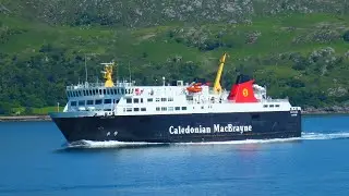 CalMac ferry Isle of Lewis in Sound of Mull