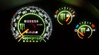 Пересвет приборной панели Daewoo Matiz