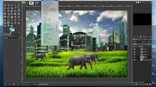 GIMP: kleuren aanpassen
