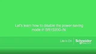 How to disable the power-saving mode in BR1500G-IN