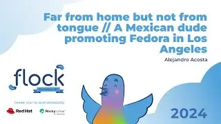 Flock 2024   Far from home but not from tongue  A Mexican dude promoting Fedora in Los Angeles