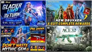 🔴 GLAICER UMP RETURN CONFIRM ✅ NEXT X-SUIT COMPLETE REWARDS 3D LOOK 🔥 NEXT PRE ORDER EVENT CONFIRM❓