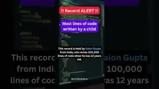 100,000 line of code at  12 ?