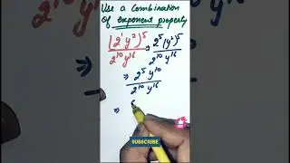 Math Olympiad | A Nice Exponent Problem Equation | #find  #combination  #of #exponent #property