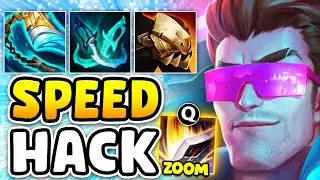 GAME BREAKING GAREN SPEED HACK! NOBODY CAN EVEN TOUCH YOU! (750+ MOVE SPEED)