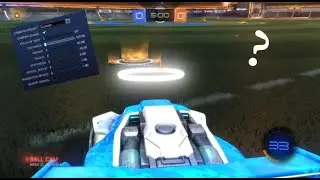 Rocket league with the worst settings possible.