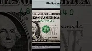 Dollar Bill serial Number Error! 