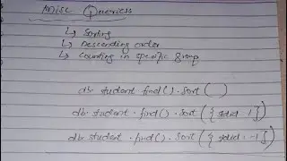 Mangodb::Misc queries