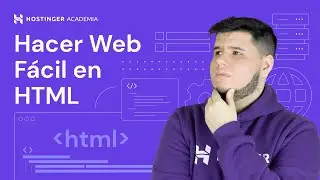 ¿Cómo Crear una Web en HTML? (2024) | Paso a Paso y Fácil