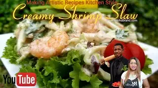 Delicious Creamy Shrimp Slaw