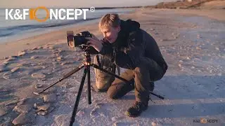 K&F Concept GND Filter+Travel Tripod+Camera Backpack |  Product Display