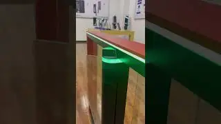 Easco Android Speed Gate that integrate the Face Recognition Machine and the Speed Gate