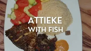 How to make Attieke/ Quickest method / Attiéké (Ivory Coast) or akyeke (Ghana)