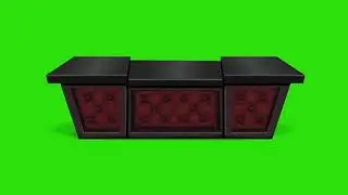 Green screen background office table video