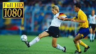 Germany 3-2 Sweden Semi Finals Euro 1992 | Full highlight - 1080p HD | Jürgen Klinsmann