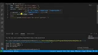 Build a calculator With python(2)