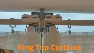 How to Install SwitchBot Curtain Rod 3 2025 on Ringtop Curtains
