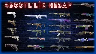 Valorant'ta Nelere Sahibim 2 ? (4500 TL'lik Hesap)