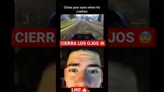 CLOSE YOUR EYES BEFORE THE CRASH 😱 