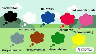 Mengenal warna dengan B.inggris