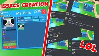 I PRANKED ALL THESE BGS YOUTUBERS INTO BELIEVING I HAD ISAAC'S PET 2.0!!