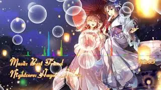 [ Nightcore ] Best Friend ( Instrumental ) - Kana Nishino