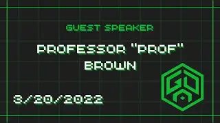 Guest Speaker: Professor 