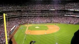 Final Pitch of 2008 World Series: View from the Stands