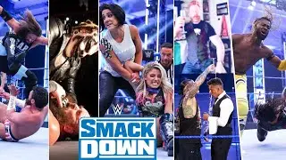 WWE Smackdown Highlights . Latest Update On Shasha Banks & Big E Injuries. - 8