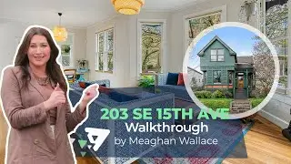 Tour this STUNNING Victorian Home. A Registered Historic Landmark in SE Portland! Real Estate 2023