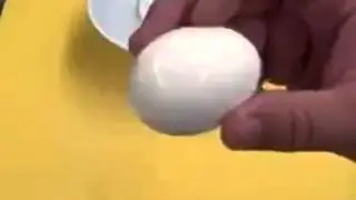 funny and amazing videos how uncover boiled egg in 2 second