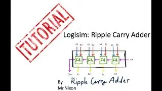 Logisim: Ripple Carry Adder