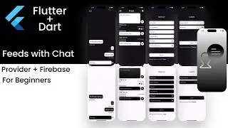 Feeds App With Chat For Beginners | Flutter | Dart | Provider | Firebase |  Episode 1